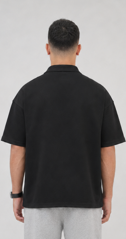 Oversized Polo T-Shirt