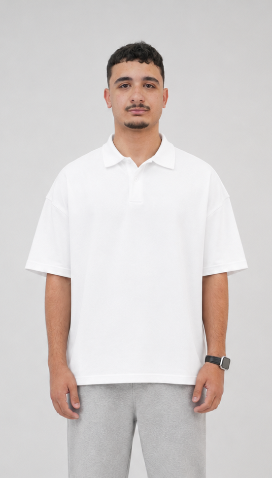 Oversized Polo T-Shirt