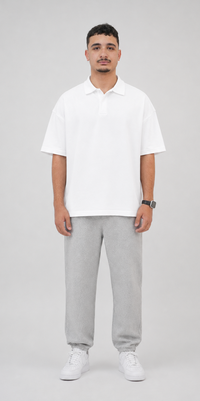 Oversized Polo T-Shirt