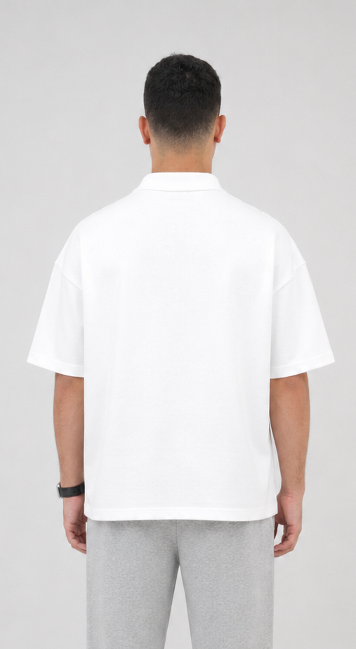 Oversized Polo T-Shirt