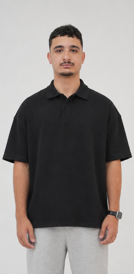 Oversized Polo T-Shirt